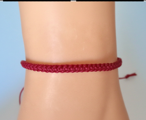 Men's Black Cord Braided Bracelet | Waterproof Surfer
