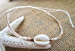 Cowrie Shell Bracelet, view 2