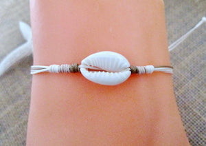 Cowrie Shell Bracelet, view 4