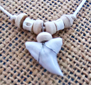 Tiger Shark Tooth Necklace, view 3