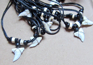 Real Shark Tooth Necklace, view 4