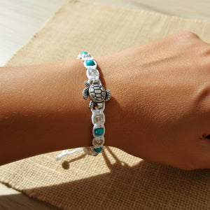 Turtle Charm Bracelet, view 3
