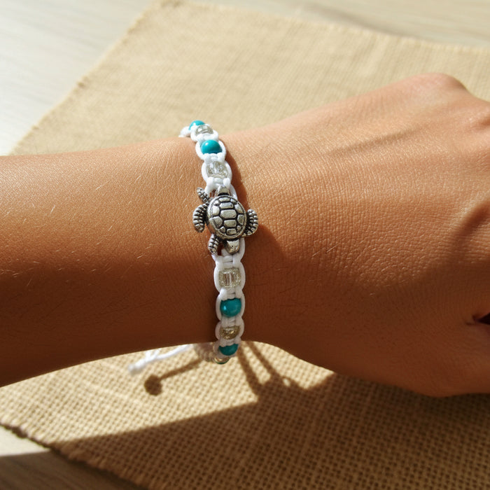 Turtle Charm Bracelet, view 3