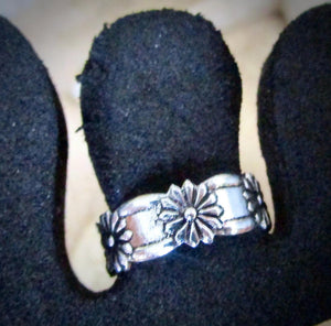 Sterling Silver 925 Toe Ring Adjustable Band Midi Pinky Ring Gift for Girl Women, view 2
