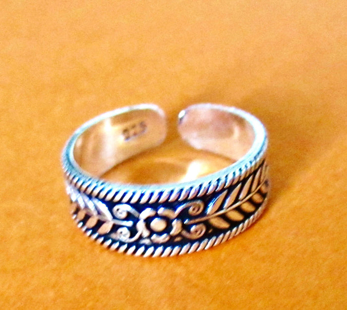Toe Ring Sterling Silver 925