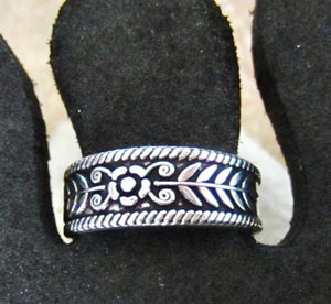Toe Ring Sterling Silver 925, view 2