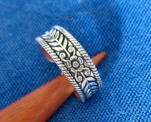 Toe Ring Sterling Silver 925, view 4
