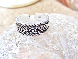 Toe Ring Sterling Silver 925, view 5