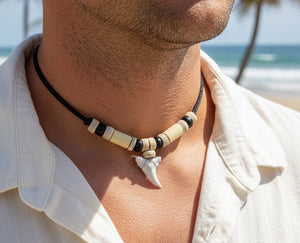 Shark Tooth Necklace, view 2