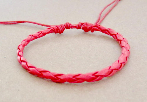 Bracelet Red Leather, view 2