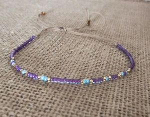 Womens Bracelet Seed Beads Tiny Beaded Wristband Anklet Beach Girl Women
