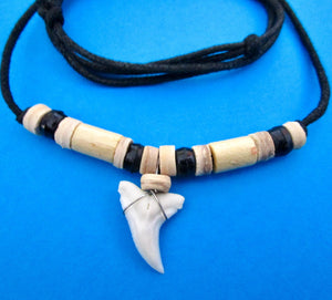 Large Shark Tooth Necklace, view 2