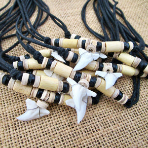 Large Shark Tooth Necklace, view 3